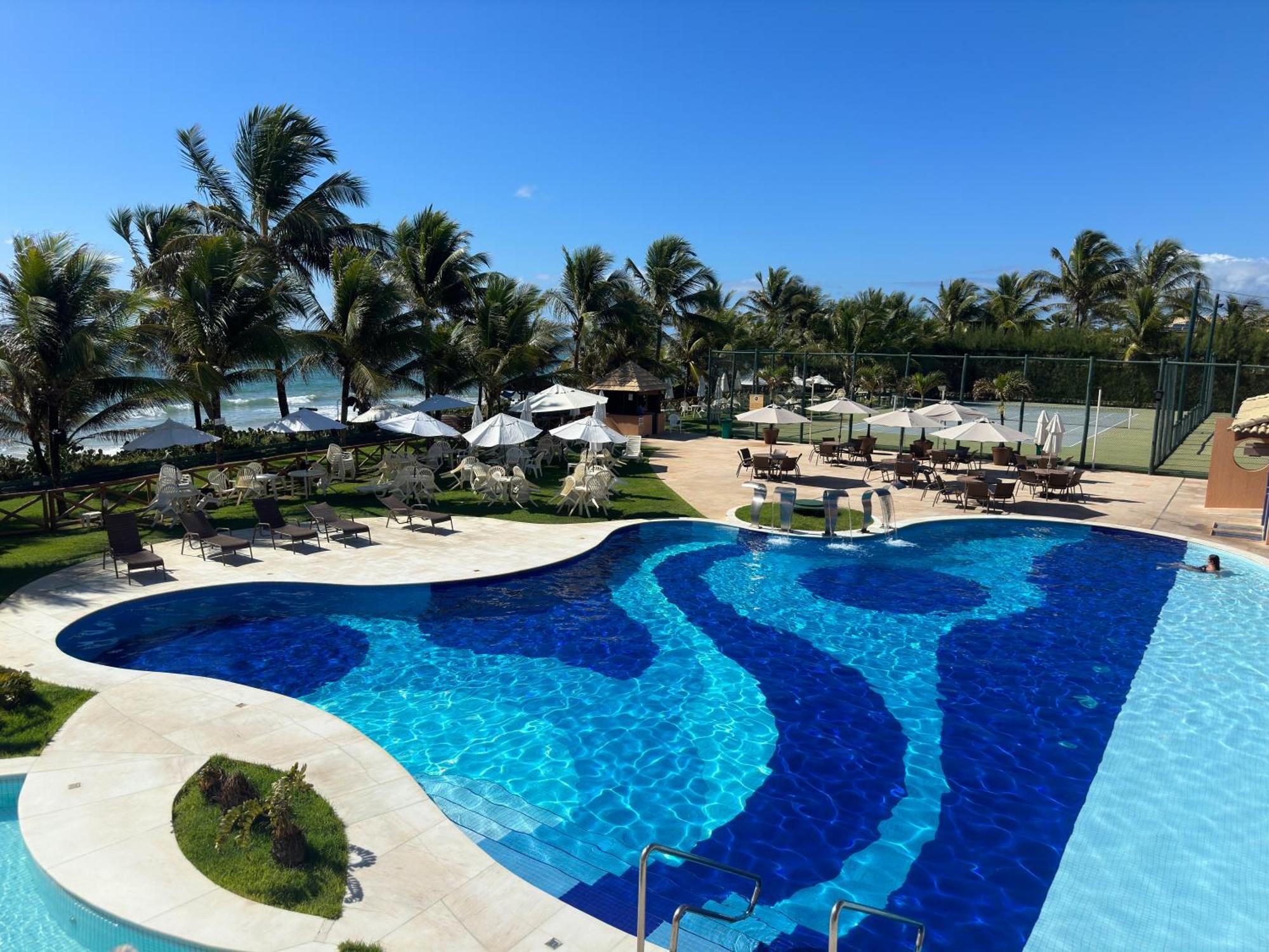 Flat Guarajuba 4 Quartos Terreo A Beira Mar - Pe Na Areia - Governanca Com Arrumadeira E Wi Fi Inclusos Camassari Exterior foto